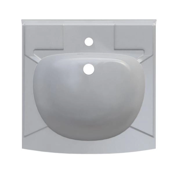 Раковина над стиральной машиной Altasan KOMPAKT 500х500 с кронштейнами и сливной системой