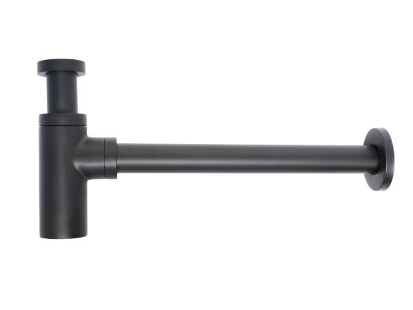 Сифон для раковины Gid G-74BL  75503S черный матовый