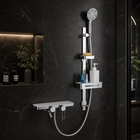 Смеситель GAPPO G3296-20 для ванны с душевым гарнитуром, хром