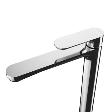 Смеситель для раковины Kerama Marazzi OLE ОЛЕ 69416KM.21.018 однорычажный высокий без донного клапана, хром глянец
