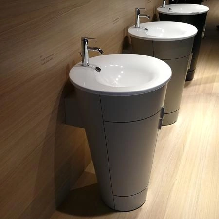 Duravit Starck 1 Тумба напольная 60x56xh82.5см, с раковиной, цвет: taupe satin matt