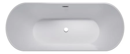 Ванна GROSSMAN GR-2701 Black (70x150x60) отдельностоящая