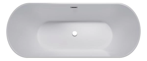 Ванна GROSSMAN GR-2701 Black (70x150x60) отдельностоящая