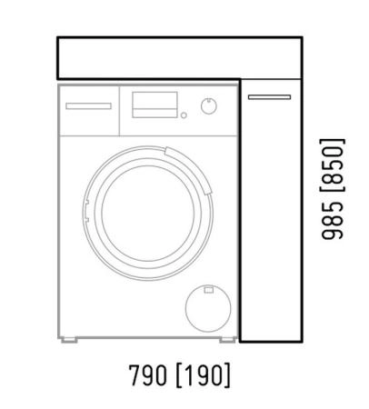 Комод Corozo Лео 80/20, Корини 80