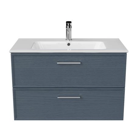 Тумба Kerama Marazzi PIANO CLASSIC ПИАНО КЛАССИК PIA.CL.85\BLU.M подвесная 85 см, 2 ящика, ясень синий матовый