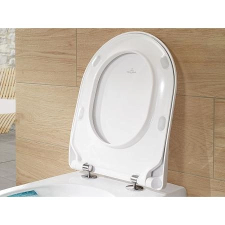 Сиденье Villeroy&Boch SUBWAY 9M65S101 с крышкой