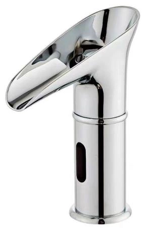 Электронный смеситель beWash Photocell BWAM0BS849 для раковины хром, 220В/6В