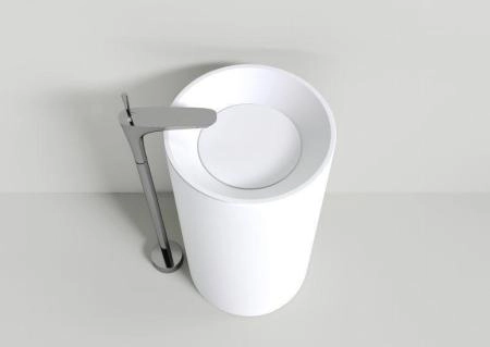 Раковина NT BAGNO NT405 VERONA 500x500 искусственный камень белый матовый