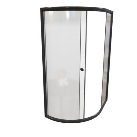 Поддон к душевому углу Соул 4 120х90 (правое исполнение, поддон на раме-подставке с устройством слива)