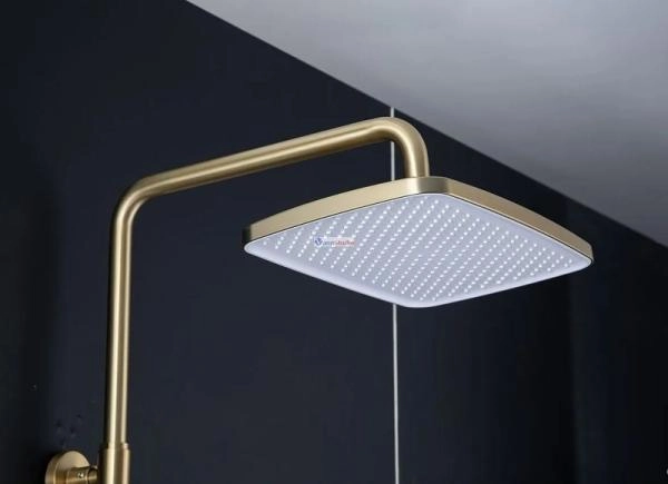 Душевая система Gappo G2418-23 с изливом сатин золотой