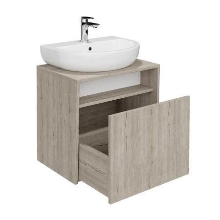Тумба Kerama Marazzi PRO ПРО PRO.60.1\OAK.O подвесная 1 ящик 60, дуб Орегон