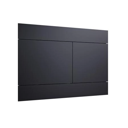 Кнопка смыва KNOTLOR DUET BIS108BL, черный  (серия 1)