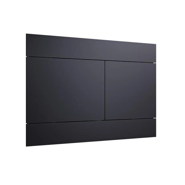 Кнопка смыва KNOTLOR DUET BIS108BL, черный  (серия 1)