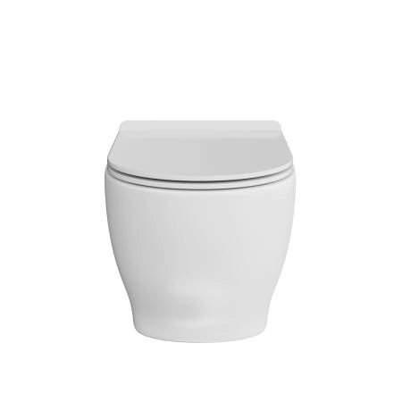Унитаз Kerama Marazzi MODULA МОДУЛА MO.wc.02 подвесной безободковый с крепежом, белый глянцевый