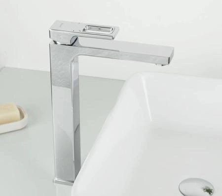 Смеситель для раковины Gappo G1018-2 высокий хром