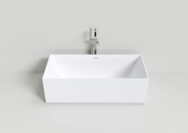 Ванна NT BAGNO NT222 LIETO 1700x750 искусственный камень белый матовый