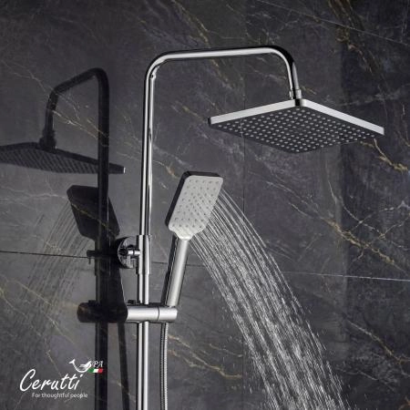 Душевая сиситема Ceruttispa CLELIA RS из латуни, цвет хром
