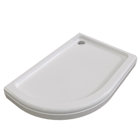 Поддон к душевому углу Соул 3 120х80 (правое исполнение, поддон на раме-подставке с устройством слива)