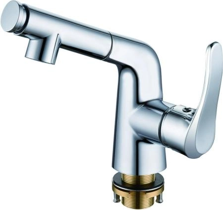 Смеситель для умывальника RUSH Jawa с вытяжной лейкой (JA0735-12)