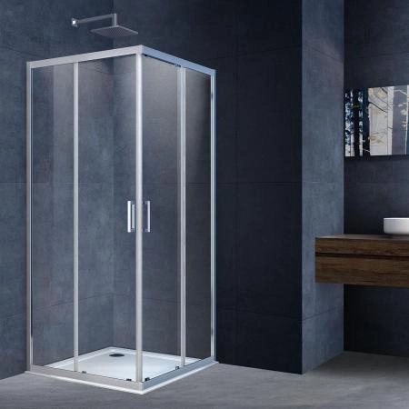 Душевой уголок Vincea Alpha VSS-3AL800CL, 800*800, хром, стекло прозрачное