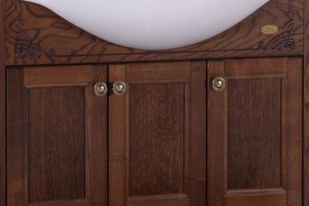 Тумба под раковину ASB-Woodline Салерно 105 антикварный орех
