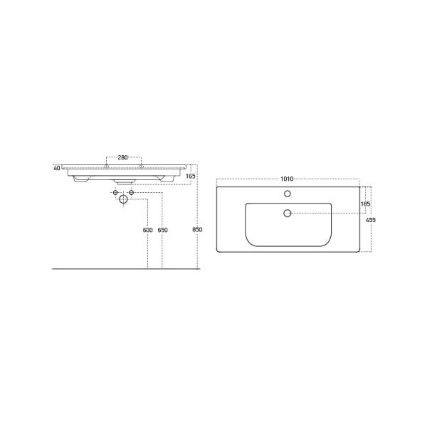 Раковина DREJA SOFT 13100-KL
