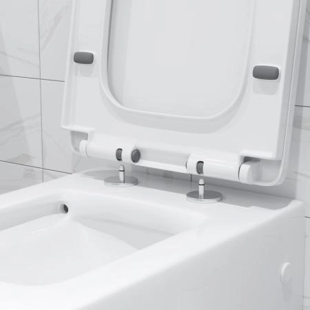 Унитаз Grossman GR-4481 Cristal (520*360*350) подвесной Безободковый с толстой крышкой