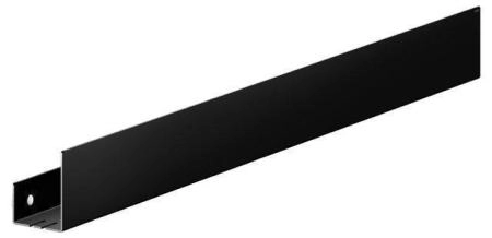 Полочка для душа KEUCO Universal Black Selection Черный матовый 24953370400 101-120 см