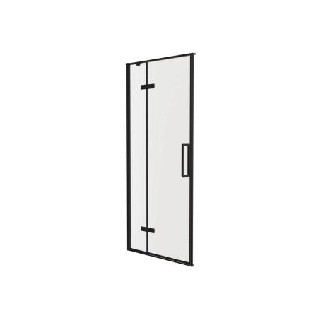 Душевая дверь KNOTLOR HDIP090CG0BL 90х200, черный
