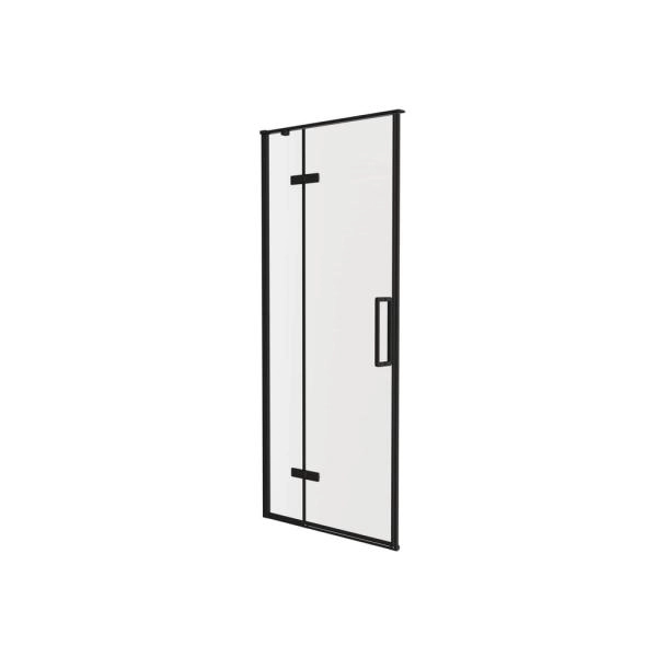 Душевая дверь KNOTLOR HDIP090CG0BL 90х200, черный