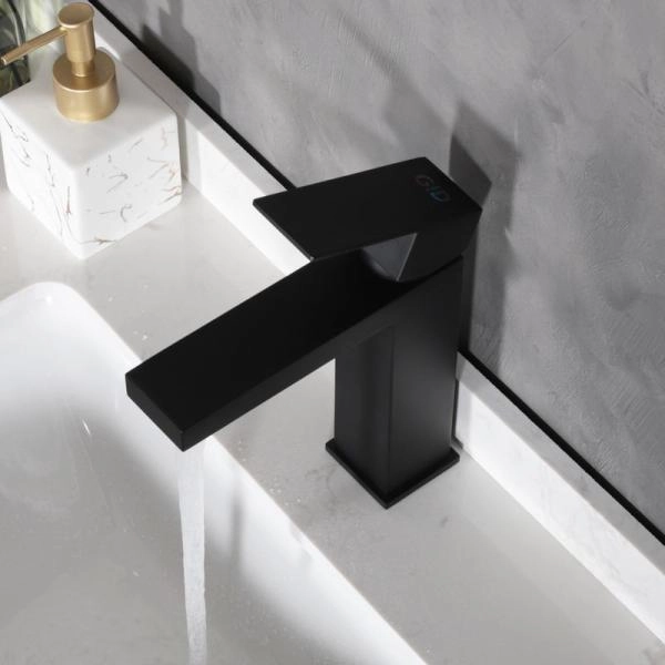 Смеситель Gid Anchel SS979-BM-K для раковины Черный матовый