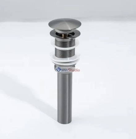 Раковина Gappo GX401-9 51x36 Oружейная сталь нерж.сталь на столешницу