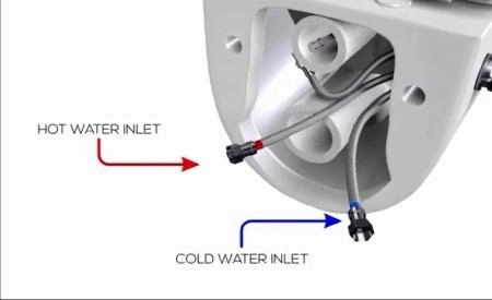 Унитаз beWash Bogen 88343614 подвесной безободковый смеситель с бидеткой белый сиденье микролифт