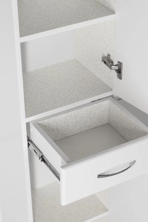 Шкаф для ванной Style Line Эко Стандарт 36 напольный с ящиком, 2 двери