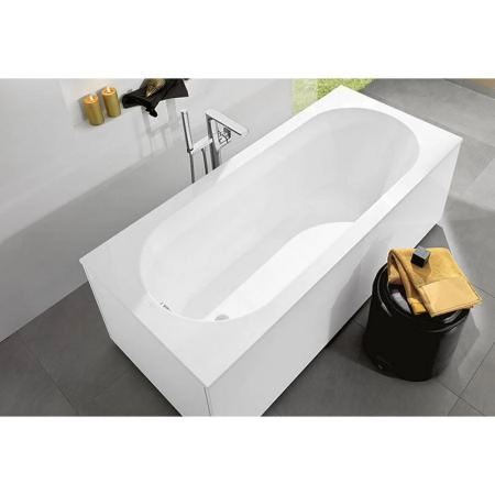 Ванна Villeroy&Boch OBERON UBQ160OBE2V-01 160х75см белый Альпин, с ножками