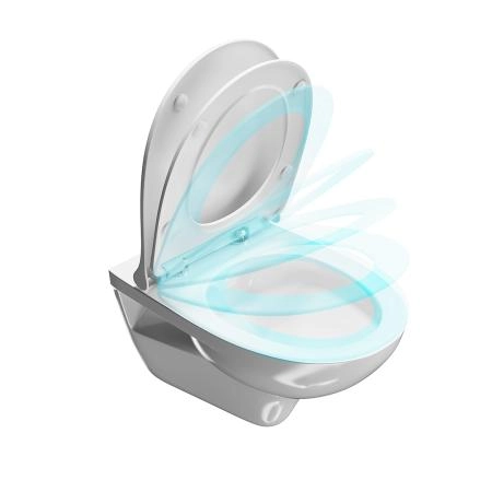 Сиденье для унитаза Kerama Marazzi XPro/Икс-Про XPRO.B.seat.02\WHT ультратонкое c микролифтом, белый