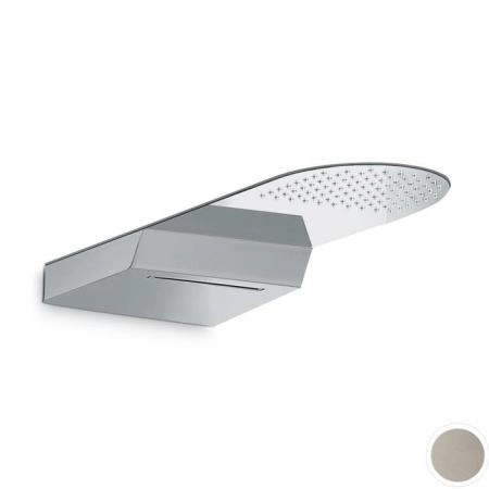 Newform Head Showers Верхний душ 45x17см, настенный, дождь/водопад, цвет: titanium satin