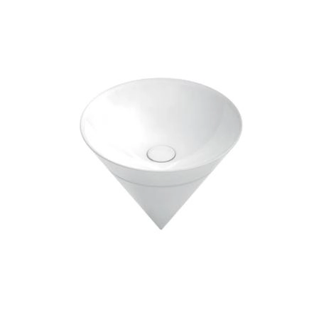 Раковина Kerama Marazzi CONO КОНО CO.wbi.44 встраиваемая сверху 44, белая глянцевая