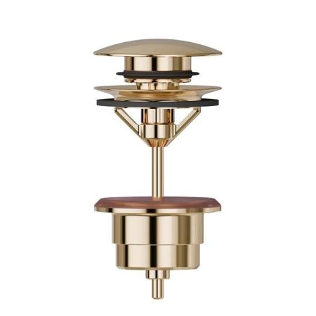 Newform Донный клапан "клик-клак", цвет: PVD glossy gold