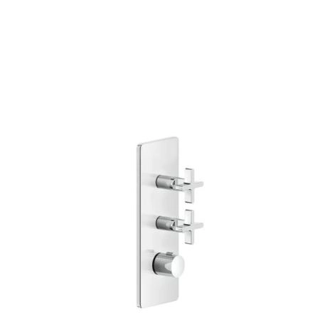 Gessi Inciso Встраиваемый термостатический смеситель высокой производительности, внешняя часть, Цвет: хром