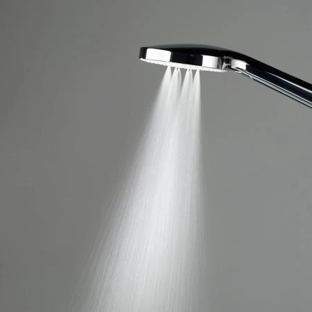 Душевая система Kerama Marazzi FONTE ФОНТЕ FO.102.KM.BLK.M на 2 потока без смесителя, черный матовый