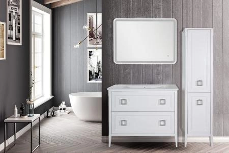 Тумба под раковину ASB-Woodline Рома 100 Н напольная