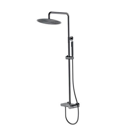 Стойка для душа Boheme STICK Shine Gun Metal LINEA 128-SGM.3