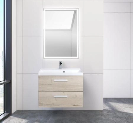 Тумба под раковину Belbagno AURORA Rovere Nebrasca Nature подвесная AURORA-700-2C-SO-RNN