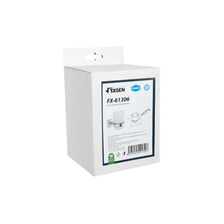 Стакан для ванной комнаты FIXSEN KVADRO FX-61306, хром