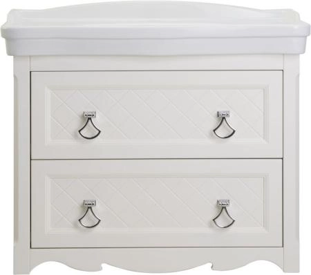 Тумба под раковину ASB-Woodline Верано 85 подвесная Слоновая кость