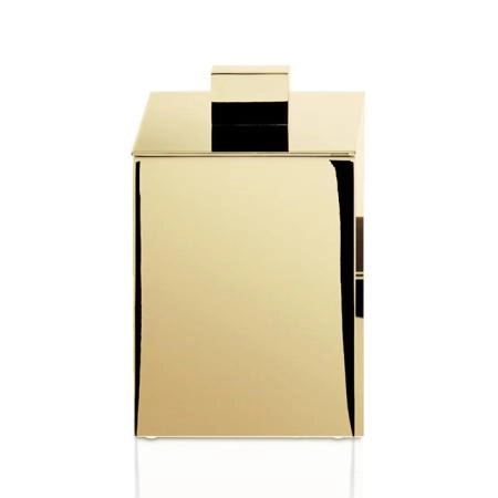 Decor Walther DW 3650 Бокс универсальный 8.5x8.5x11см, с крышкой, настольный, цвет: золото