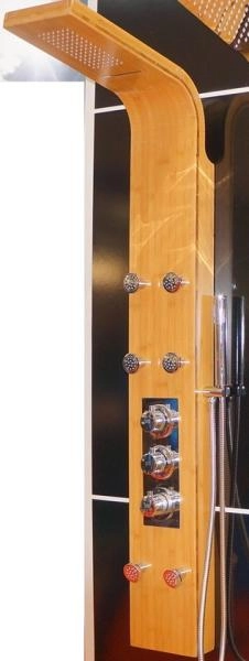 Душевая гидромассажная панель GPD DSP06 бамбук