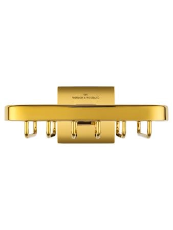 Мыльница с держателем WONZON & WOGHAND POLO, Темное золото (WW-8924-DG)