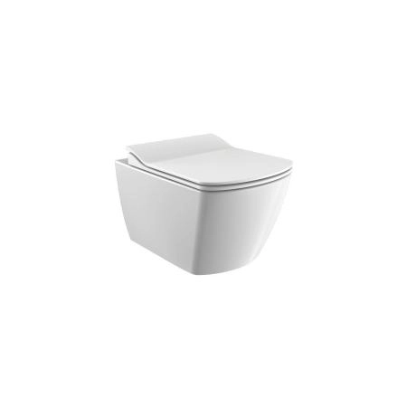 Унитаз CREAVIT ELEGANT подвесной безободковый EG321-11CB00E-0000 (сиденье отдельно)
